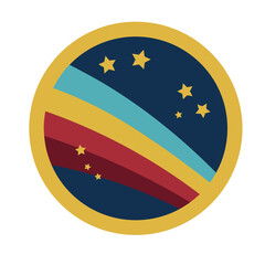 Outer space with stars. Background for brands