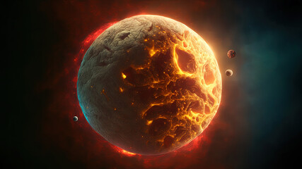 Fiery Landscapes of a Rocky Hot Exoplanet.