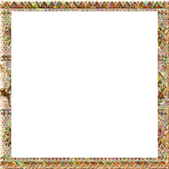 Christmas frame for your design.Transparent frame where you can put whatever you want.