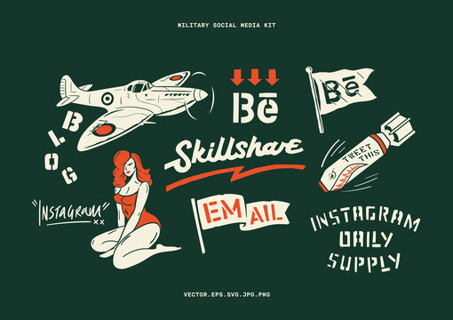 Military Social Media Kit