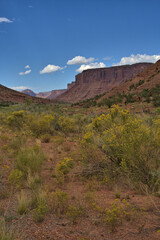 Naklejka na ściany i meble Road trip thru colorful Arizona canyons