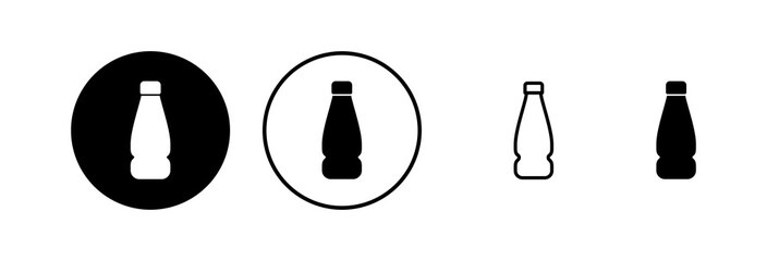 Bottle icon vector illustration. bottle sign and symbol