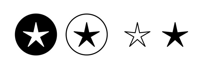 Star Icon vector illustration. rating sign and symbol. favourite star icon