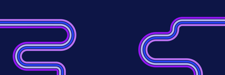 Retro pattern design in abstract funky style with colorful and lines. Vector illustration.