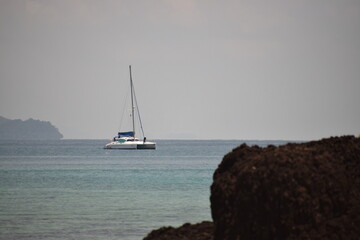 sailboat on the ocean