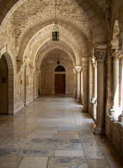 Fototapeta na wymiar arches of the church 