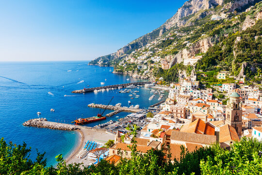 Amalfi town in Italy