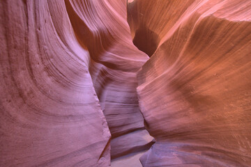 Inside the Lower Antelope Slot Canyon Canyon 
