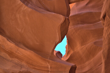 Inside the Lower Antelope Slot Canyon Canyon 