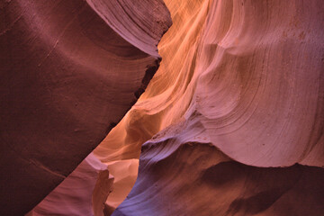 Inside the Lower Antelope Slot Canyon Canyon 