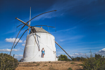 windmill in spain