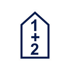 Divided mathematics for children vector templates