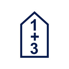 Divided mathematics for children vector templates