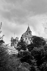 Fototapeta premium Pernštejn Castle located outside of Brno, Czech Republic