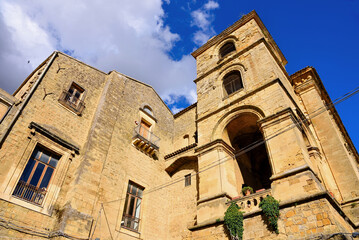church san francisco d'assisi Enna Sicily Italy