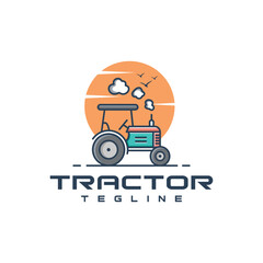 tractor logo design