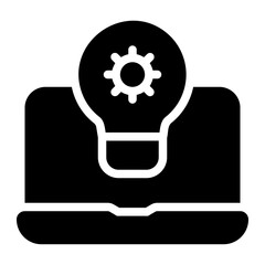 idea glyph icon