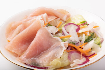 生ハムロースマリネ