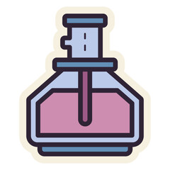 perfume sticker