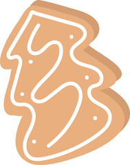 Gingerbread christmas tree