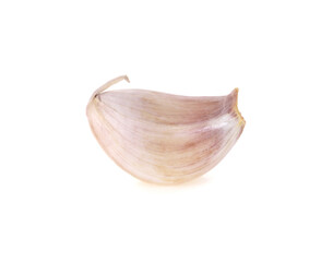 garlic isolated on white background