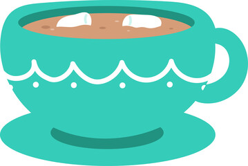 Christmas coffee cup