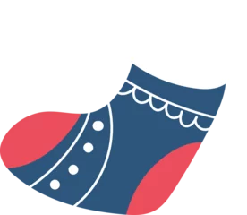 Türaufkleber Christmas sock © TWINS DESIGN STUDIO