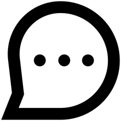 Message regular icon