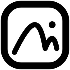 Picture regular  icon