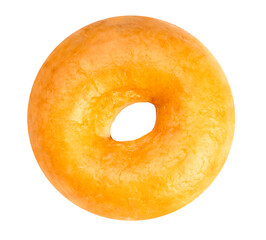 Donuts dough with  sugar  isolate on white with PNG File.