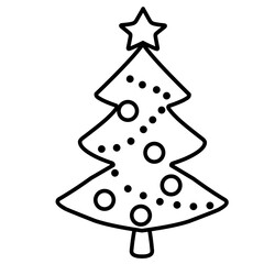 Christmas Tree Outline