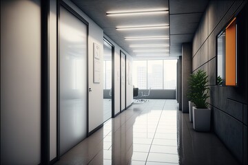 Digital illustration about house interior.