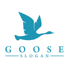 goose logo design © purwo
