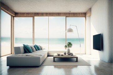 Digital illustration about house interior.