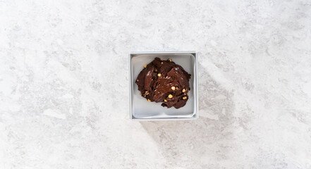 Chocolate hazelnut fudge