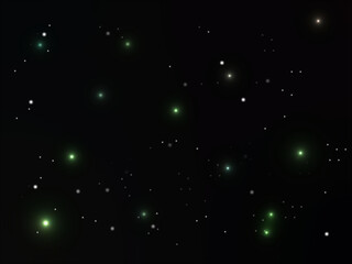 night sky material(green)