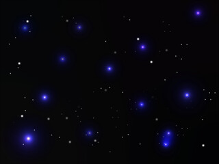 night sky material(blue)