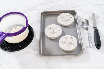 American Flag Mini Cupcakes