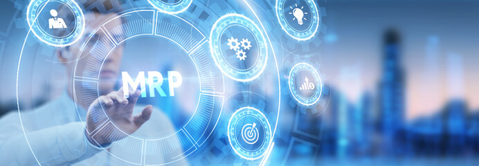 MRP Material Requirement planning Manufacturing Industry Business Process automation.