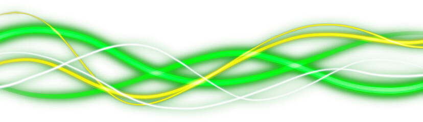 green light lines particle