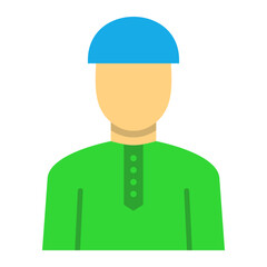 Muslim Flat Icon