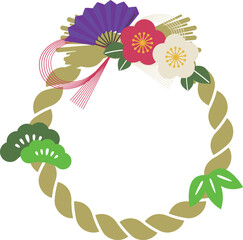 年賀状 イラストベクター素材