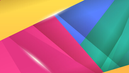 Summer background and banner and waves in vector abstract shape