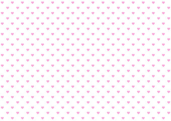 Mini heart pattern background. Valentine's Background. Love Background. Vector Illustration.