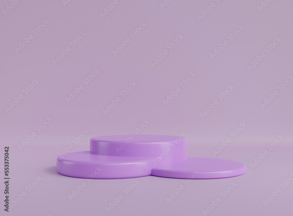 Poster 3d background scene with podium. minimal product display mockup with geometric shape object. 3d rend