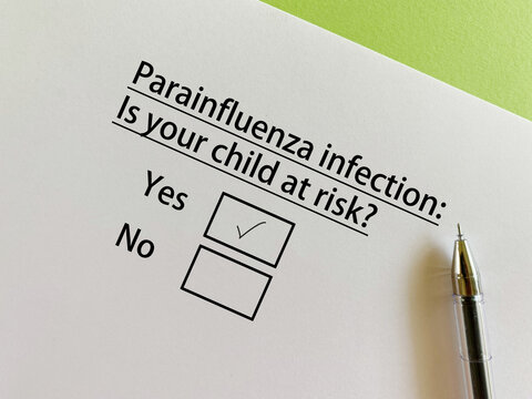 Questionnaire about child infection