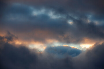 stimmungsvoller Abendhimmel Textur Himmel zum austauschen