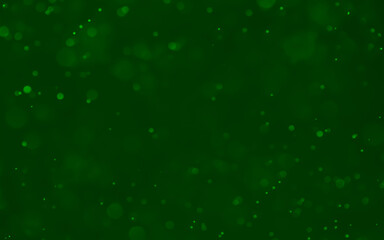 Green christmas bokeh glitter  background