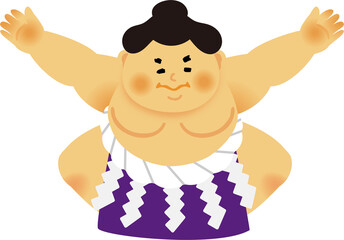 相撲のイラスト