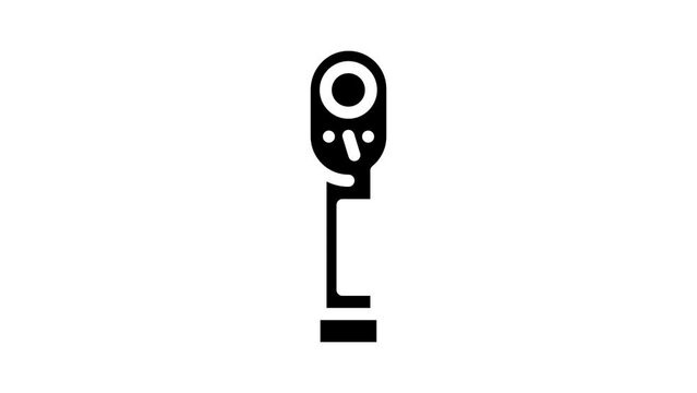 torque wrench glyph icon animation